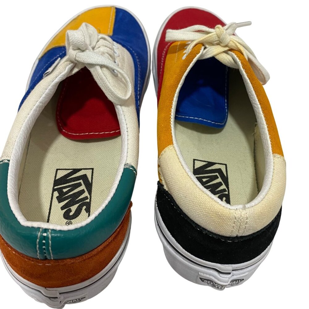 Vans Era Patchwork Multi Colorblock Skateboard Me… - image 8